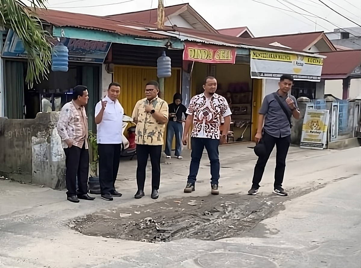 Pemko Pekanbaru Tangani Cepat Jalan Amblas Akibat Pembangunan IPAL