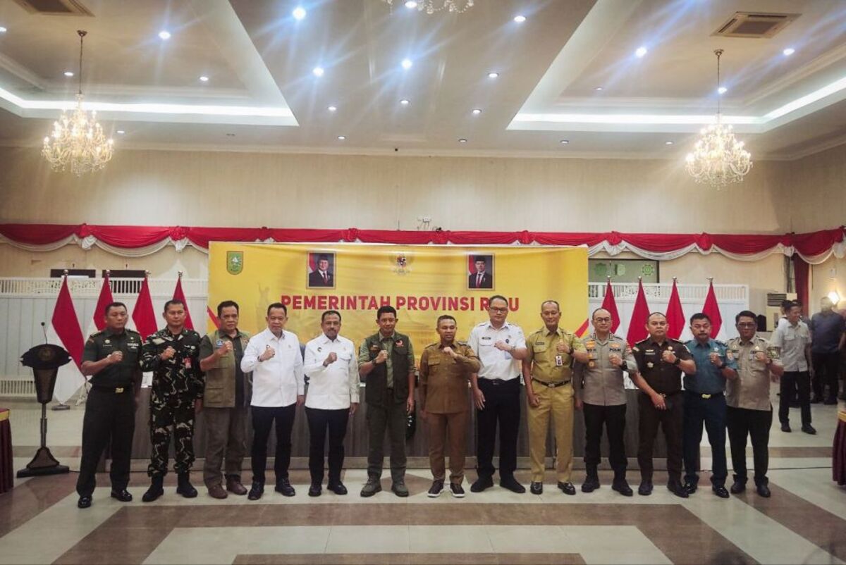 Pemprov Riau dan BNPB Gelar Rakor Kesiapsiagaan Karhutla, Gubernur Kita Perkuat Mitigasi dan Sinergi
