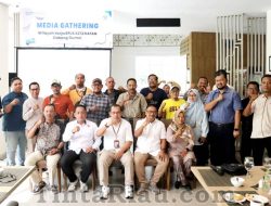 Media Gathering Wilker BPJS Kesehatan Cabang Dumai Bersama Jurnalis Kota Dumai