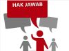 Hak Jawab  Pemberitaan Di Media Online TintaRiau.Com