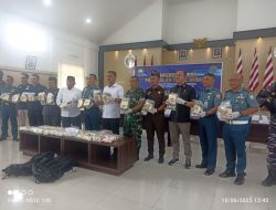 48,54 Kg Sabu Dari MalaysiaBerhasil Di Gagalkan Oleh TNI AL Di Perairan Dumai