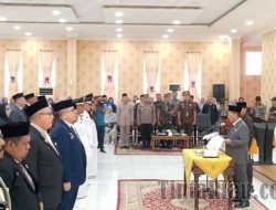 Bupati Rohil Melantik Pejabat Pratama, Berikut Daftarnya