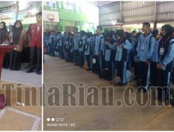 Suasana Penuh Antusiasme Mewarnai Hari Pertama Sekolah Kegiatan MPLS Di SMA N 1 Dumai