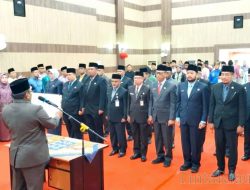 Wawako Dumai Lantik 21 Pejabat Baru, Minta Langsung Tancap Gas Beri Pelayanan