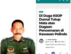 Sikapi Isu Pencemaran, LBH CLPK Kota Dumai Pertanyakan Data Lab dan Kajian DLHK