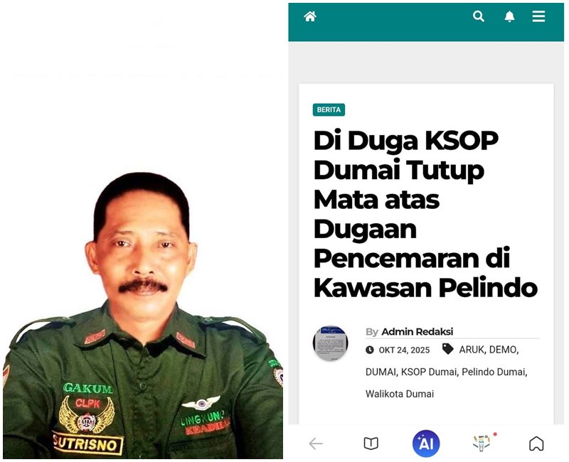 Ksop dan pelindo dumai