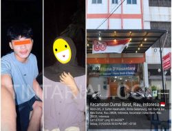 Karyawan Wisma D’Nusantara, Warga Jaya Mukti RT 12, Diduga Cabuli Siswi SMKN Dumai, Diduga Polisi Bebaskan Setelah pelaku Mengakui