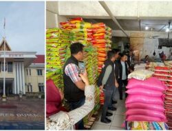 Polres Dumai Gelar Operasi Pasar Terkait Kenaikan Harga Beras