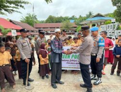 Polres Dumai Gelar Program “Green Policing” di SDN 007 Bagan Besar, Tanam Pohon dan Edukasi Lingkungan