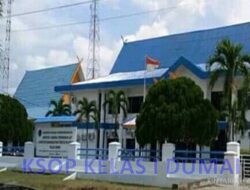 KSOP Dumai Klarifikasi Secara Resmi Melalui Surat Dugaan Pelanggaran Plat Nomor Kendaraan Dinas