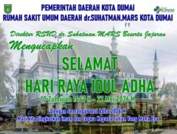 Direktur RSUD dr.Suhatman.MARS Beserta Jajaran Mengucapkan Selamat Hari Raya Idul Adha Tahun 2026