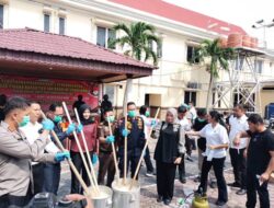 Polres Dumai Musnahkan 30,80 Kilogram Sabu Jaringan Internasional, Selamatkan Lebih dari 155 Ribu Jiwa