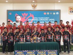 Semarakkan HUT TNI ke-81, Kodim 0321/Rohil Gelar Open Tournament Domino Orado Piala Panglima TNI