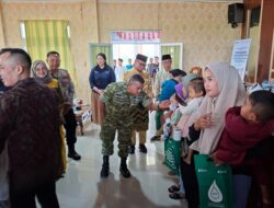 Dukung Penanganan Stunting, Kodim 0321/Rohil Hadiri Penyerahan Bantuan TJSL PT Agrinas Palma Nusantara