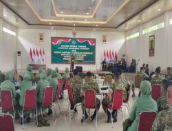 Mutasi dan Kenaikan Pangkat di Kodim 0321/Rohil: Jabatan Adalah Amanah, Pangkat Adalah Kepercayaan
