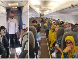 Direktur PT Uwais Al-Qarni Pimpin Pendampingan Jemaah Umrah Asal Dumai Terbang via SSK II Pekanbaru  Menuju Madinah