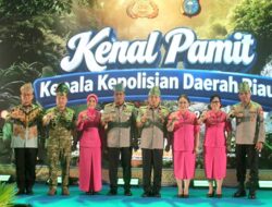 Pangdam XIX/Tuanku Tambusai Hadiri Pergantian Kapolda Riau, Kolaborasi Lintas Sektor Jadi Kunci