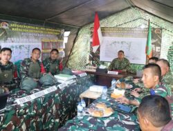 Kasdam XIX/Tuanku Tambusai Tinjau Kesiapan Latihan Pratugas Yonif 132/BS di Kampar