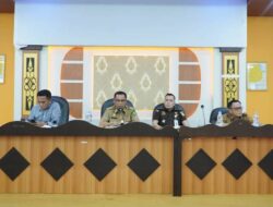 Pasi Ops Kodim 0321/Rohil Hadiri Rapat Evaluasi Pilpeng Tahap I 2026, Tegaskan Komitmen Sinergi dan Kondusivitas Wilayah