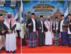 Syekh Mohammad Yousaf, Pemilik PT Uwais Al-Qarni Tour & Travel, Hadiri Peringatan Hari Santri Nasional Se-Riau di Kota Dumai