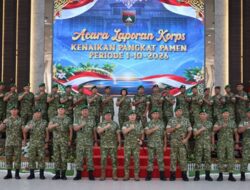 Pangdam XIX/Tuanku Tambusai Pimpin Kenaikan Pangkat 41 Perwira Menengah, Tegaskan Amanah dan Tanggung Jawab Pengabdian